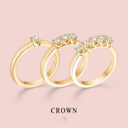 Crown Alliance med 5 diamanter fra Mads Z 1541845